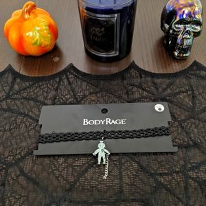 Halloween voodoo doll choker